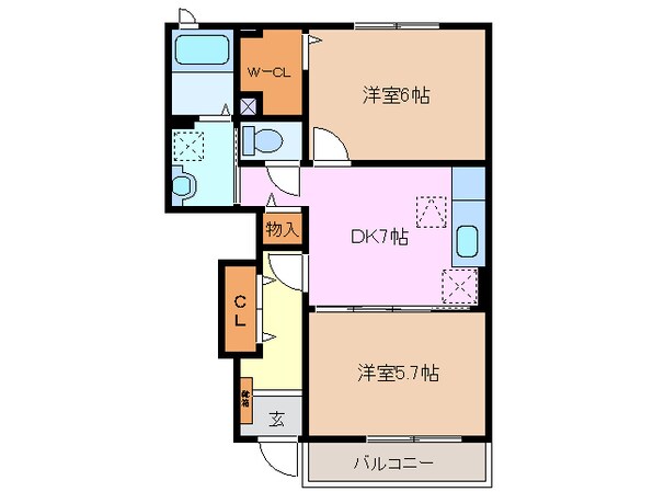 播磨駅 徒歩24分 1階の物件間取画像